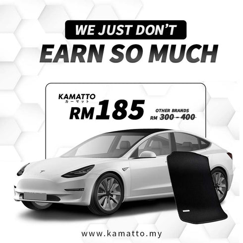 Kamatto Classic Proton Persona CM Manual (2007-2016) Car Floor Mat and Carpet